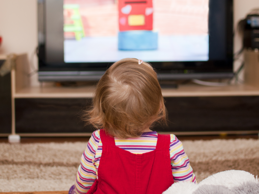 Baby Watching TV