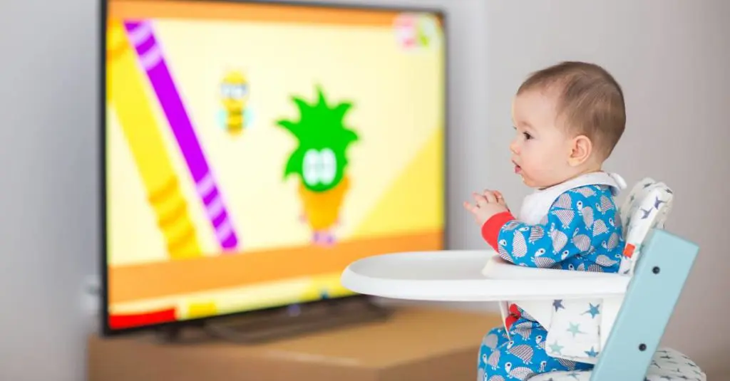 Babies Watching TV at 3 Months