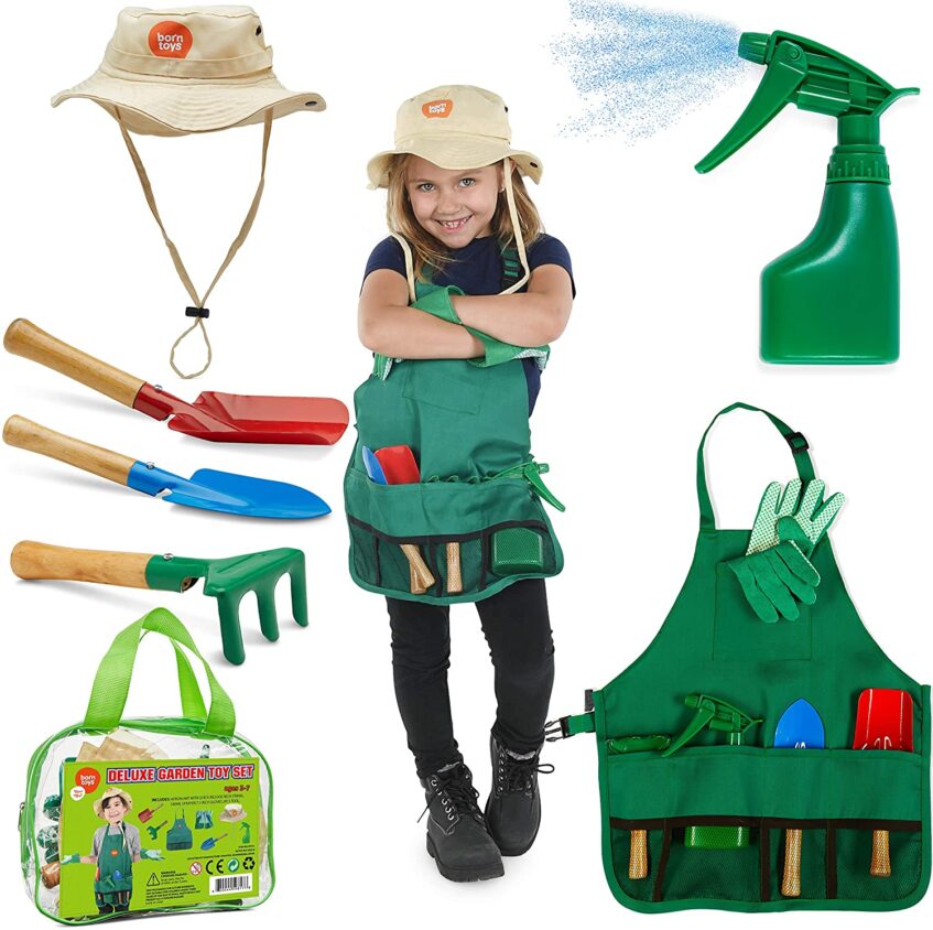 kids gardening outdoor set