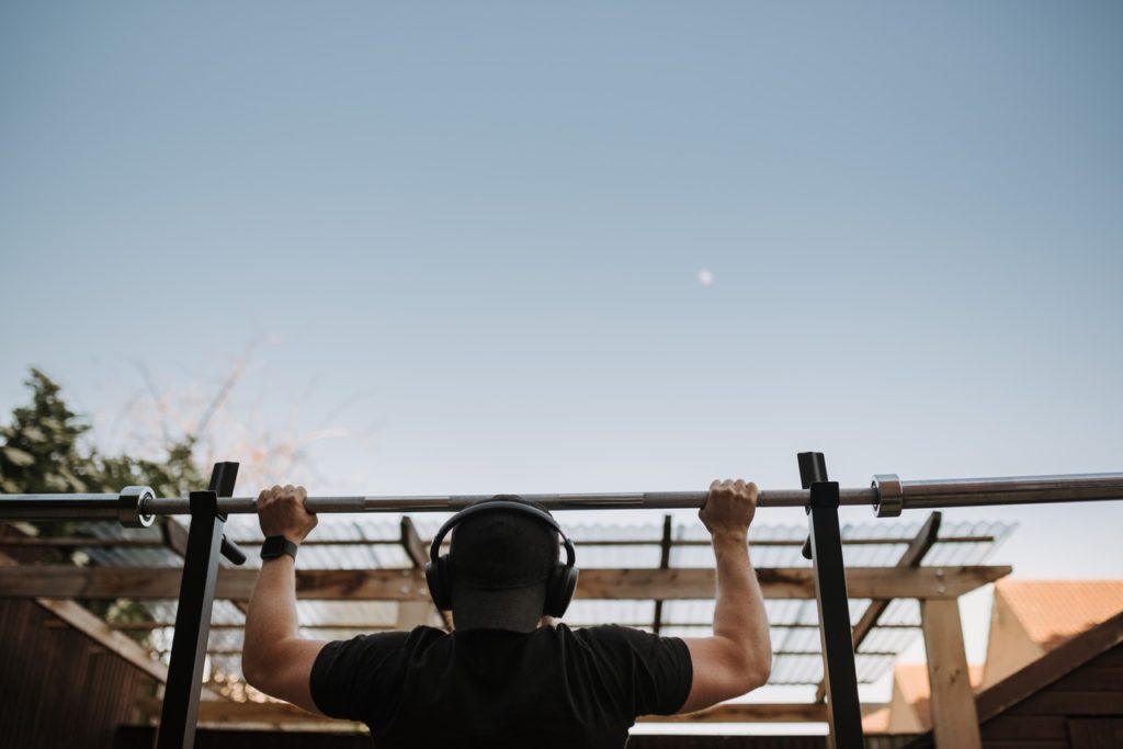 Pull-ups are essential to any middle school weight training lesson plan.