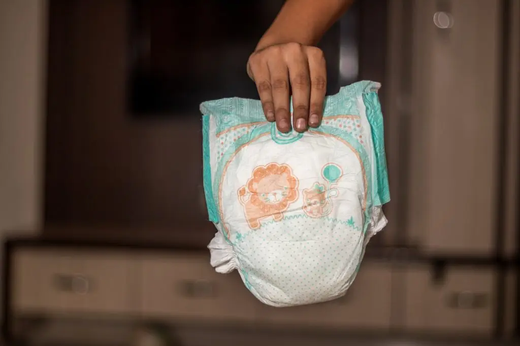 11-Year-Old Wearing Diapers